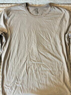 SKIMS Long Sleeve T-Shirt Beige Size M